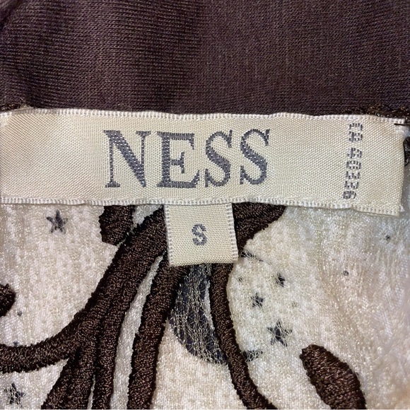 vintage brown and green mesh long sleeve🤎 - Picture 4 of 4